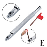 Alloy Turning Tool With Wood Carbide Insert Cutter Square/Round DIY Lathe Rotary Cutter Rod Woodworking Machine Accessories