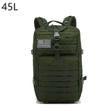 New 30L & 45L 3P Tactical Backpack Military Bag Army Outdoor Sport for Men Camping Hiking Military Tactical Cycling Climbing Bag