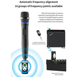 Uhf48v Bluetooth-compatible Transmitter Receiver Plug-play Audio Adapter For Dynamic Condenser Microphone
