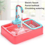 Bird Feeder Automatic Parrot Bathtub Swimming Pool Faucet Parrot Bath Shower Water Dispenser Bird Cage Bathroom Pet Parrot Toys