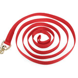 8.5ft Lunge Line Horse Leash Halter with Chain Pet Dog Obedience Recall Training Lead horse equipment halter horse