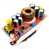1500W DC-DC Voltage Converter CV Boost Converter Step Up Adjustable Module Power Supply DC 12-60V to 12V-90V Regulator
