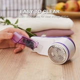 Mini Electric Lint Remover & Fabric Shaver,USB Plug-in Home Stainless Portable Fuzz Remover for Fabric, Pet Hair,Clothes