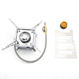 Outdoor Portable Camping Picnic Stove Durable Metal Gas Stove Camping Cooking Outdoor Stove