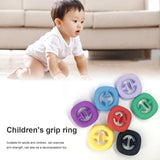 Unzip Toys Grip Ring Sensory Toy Autism Stress Reliever Kids Adult Antistresse Train Strength Fidget Toy Hand Grips
