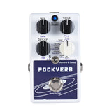 POCKVERB Reverb &amp; Delay Guitar Effect Pedal 7 Reverb Effects + 7 Delay Effects With Tap Tempo Function Full Metal Shell