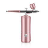 High Pressure Mini Air Compressor Kit Air-Brush Paint Spray Gun Airbrush For Nail Art Tattoo Craft Cake Nano Fog Mist Sprayer