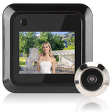 Door Peephole Camera, Door Viewer Peephole, 145° Wide-Angle Digital 2.4Inch LCD for Home Apartment Entry Door Front Door