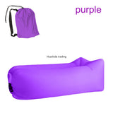 Camping Inflatable Sofa Lazy Bag 3 Season Ultralight Down Sleeping Bag Air Bed Inflatable Sofa Lounger Trending Products 2020