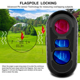 LCD Laser Rangefinder Meter Outdoor Golfs Telescopes Digital Monocular Range-Finder Angle Speed Height Measuring Tool