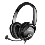 Takstar TS-450M multimedia headphone gaming esports computer headsets closed design high sensitivity microphone PU leather ear