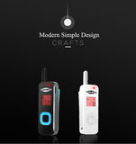 1PC Mini Walkie Talkie with LCD for Hair Salon Beauty Parlor Repair Shop 2W Mini Ham Two Way Radios Better Than Baofeng UV-5R 5W