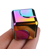 Colorful Spinning Fidget Spinner Str Relief Toys Metal Hand Spinner Silent Top Finger Spinner Men Women