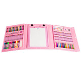 208Pcs/set Washable Watercolor Pencil Kit Kids Graffiti Painting Brush Set Art Drawing Tools With A4 Paper, Coloring Pencil