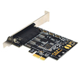 PCI-E Serial Port Card PCI-E To 4 Serial Port RS232 9-Pin Industrial Control 4 Port Expansion Card AX99100 with Line