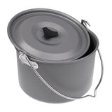 21.6 X 14.6cm Portable Hanging Pot Outdoor Camping Picnic Cooking Campfire