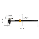 MUQZI Bicycles Derailleur Hanger Alignment Gauge Alignment Ranging Tool For MTB And Road Bikes Foldable Bicycle Fixed Gear