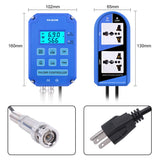 2-in-1 PH ORP Redox Controller Wifi Output Power Relay Monitor Water Quality A2UD