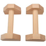 Fitness Push-Ups Gymnasium Exercise Training Chest H-Shaped Wooden Calisthenics Handstand Parallel Rod Double Rod