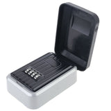 Wall Mounted 4 Digit Outdoor High Security Key Safe Box Code Secure Lock Storage