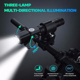 Bike Light 1000 Lumen Flashlight For USB Rechargeable 18650 Battery MTB Bicycle Front Light Waterproof LED Headlight