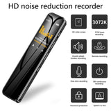 Greatlizard 8GB/16GB Portable Digital Voice Recorder Noise Reduction Clear Audio Sound Recorder For Lectures And Meetings