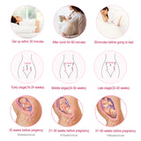 Portable LCD Fetal Doppler Ultrasonic Baby Monitor Home Pregnancy Baby Heartbeat Detector Digital Portable Radiation Free