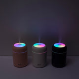 Portable 300ML Air Humidifier Aroma Essential Oil Diffuser with Romantic Lamp USB Mist Maker Aromatherapy Humidifiers for Home