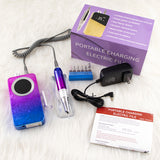 NEW Nail Drill Cordless 35000RPM Manicure Electric Machine Nail Drill Wireless Nail File Pedicure Rechargeable Drill Cordless