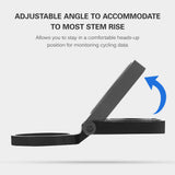 GUB Bike Computer Stem Mount Adjustable Cycling Stem Mount Replacement for Garmin Wahoo Bryton Cateye Bike Computer Holder