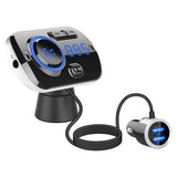 Car FM Transmitter Kit Handsfree Wireless Bluetooth 5.0 LCD MP3 Player USB Fast Charge 3.0 Car Accessories Auto FM Modulator
