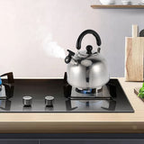 Tea Kettle Stovetop Whistling Tea Pot,Stainless Steel Tea Kettles Tea Pots for Stove Top,3L Capacity with Capsule Base By