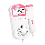 Fetal Doppler Ultrasound Baby Monitor Heart rate Monitor Home Pregnant Doppler LCD Display Sonar Doppler 2.5M No Radiation