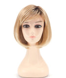 Wig bob wig ladies short straight hair gradient chemical fiber headgear wholesale bob wig