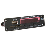 Bluetooth Decoder Board Support USB Storage Card FM Switching MP3 WMA Decoding Module with LED Display Screen