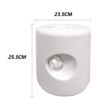 2X Outdoors Gazebo Tent Weight Feet Drum Fill With Water Or Sand White
