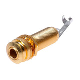 Mono End Pin Endpin Jack 6.35mm Nut Tail Socket Plug for Guitar Pickup Parts