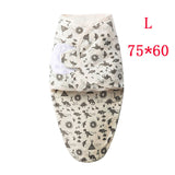 Baby sleeping bag newborn envelope cocoon wrap swaddle soft 100% cotton 0-6 months sleep blanket