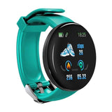 D18S Smart Bracelet BT4.0 Color Screen Sports Pedometer Round Blood Pressure Heart Rate Monitor Waterproof SmartWatch HOT SALE