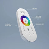 Nordic Modern Simple Remote Control RGB Corner Floor Lamp  for Living Room Bedroom Atmosphere Standing Indoor Light