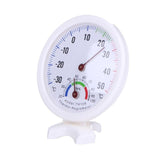 Mini Portable Accurate Durable Analog Hygrometer Mini Bell-shaped Scale Thermometer and Hygrometer for Home or Office 1 PC
