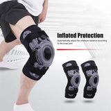 Inflated Knee Wraparound Brace Pain Relief Patellar Tendon Support Compression Strap for Sports Knee Brace Stabilizer Stable