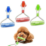 Pet Dog toy Interactive chew Tooth Cleaning TPR ball Multifunction Molar Bite funny Playing Ball for small big dog toys supplies