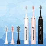 Sonic Electric Toothbrush USB Rechargeable Toothbrush with 6 Modes, Smart Design with Sonic Motor Anti Slip Back Design
