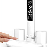 Portable LED Rechargeable Lamp with Calendar Pen Holder Foldable USB Touch Night Light for Student Home Bedroom Reading Supplies