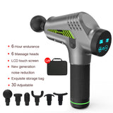 30 Levels Massage Gun Muscle Relaxation Massager Vibration Fascial Gun Fitness Equipment Noise Reduction Design For Male Female