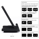 15W Wireless Chargers with Time Display 4 in 1 Wireless Charging Dock Stations for iPhone//IWatch