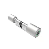 Juheenda Tuya Smart Cylinder Lock Electronic Bluetooth APP Remote Biometric Fingerprint Lock Anti-Theft Security Home Door Lock