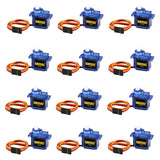 SG90 Micro Servo Motor Mini Servo SG90 9g Servo Kit for RC Helicopter Airplane Car Boat Robot Arm/Hand/Walking/Servo Door Lock