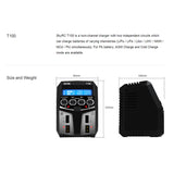 SKYRC T100 Dual Balance Charger 5A 100W AC100-240V XT60 Plug Dual Channel Charger for RC Car Boat Helicopter Airplane Charger